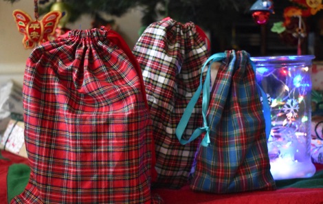 Fabric gift bags